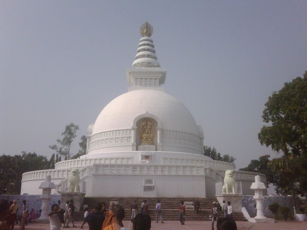 Vishwa Shanti Stupa Rajgir