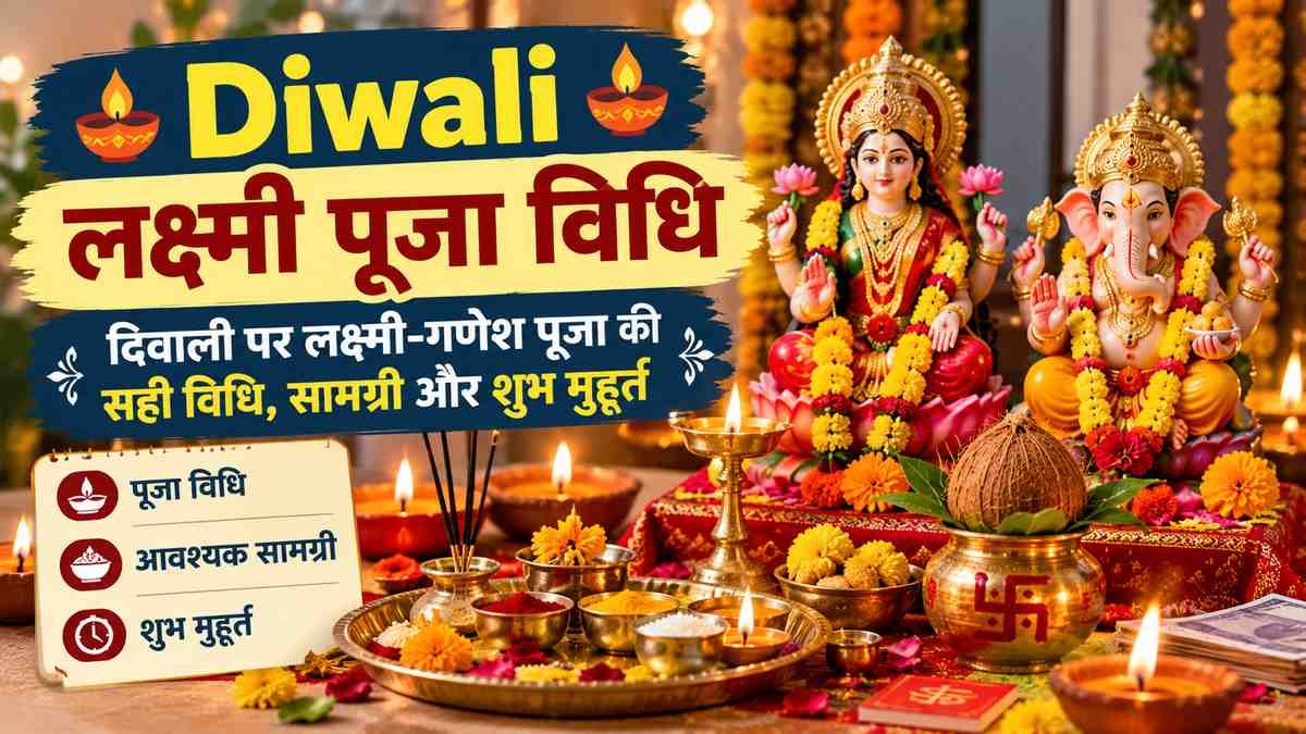 Diwali Lakshmi Puja Vidhi